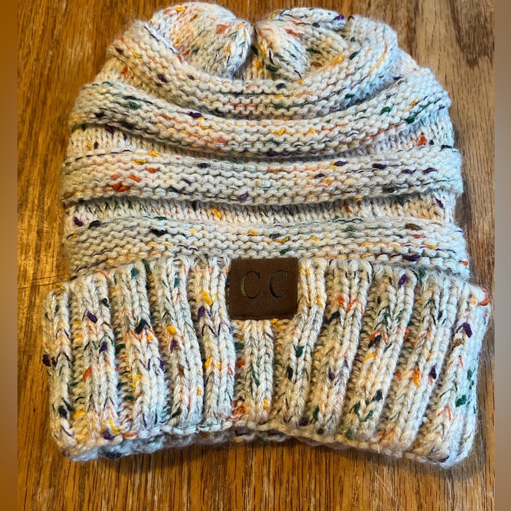 C.C. Unisex Thick Soft Knit Hat Beanie One Size